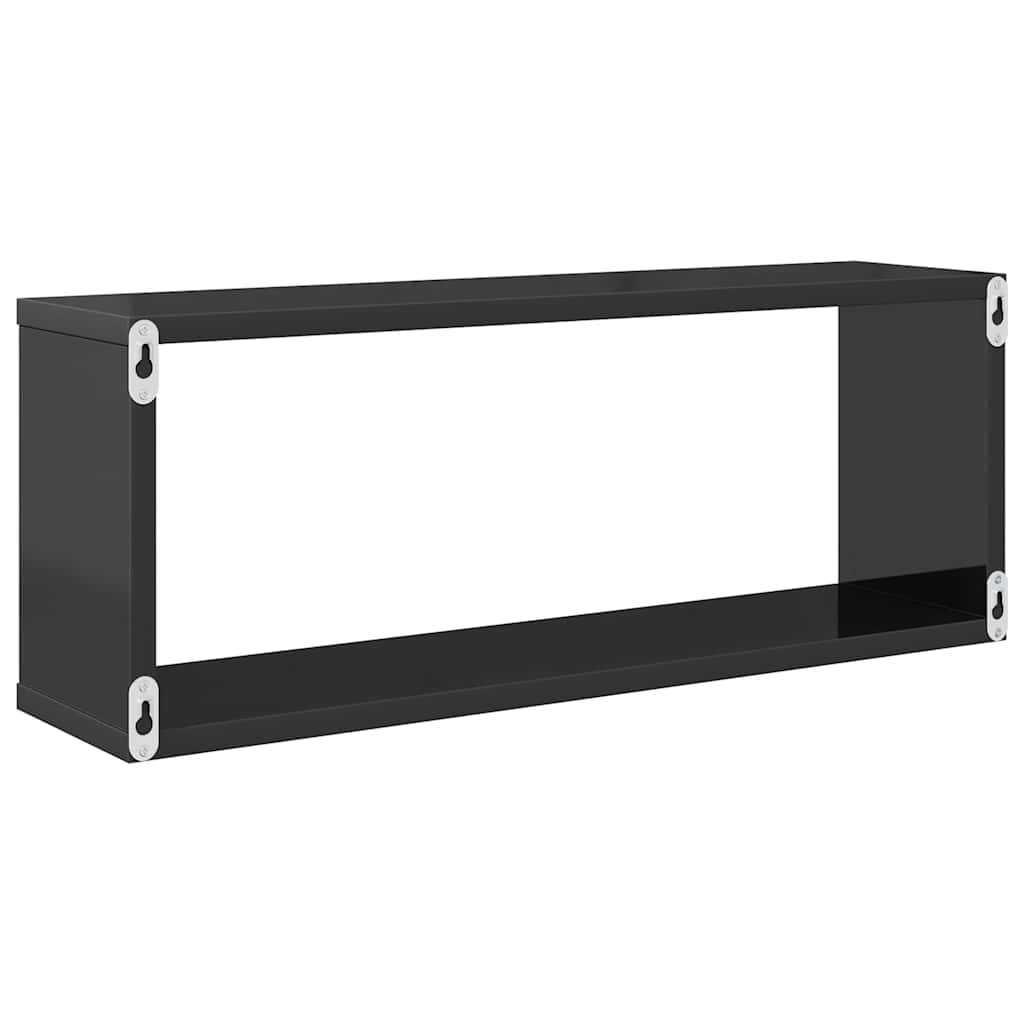Würfelregale 2 Stk. Weiß 30x15x30 cm