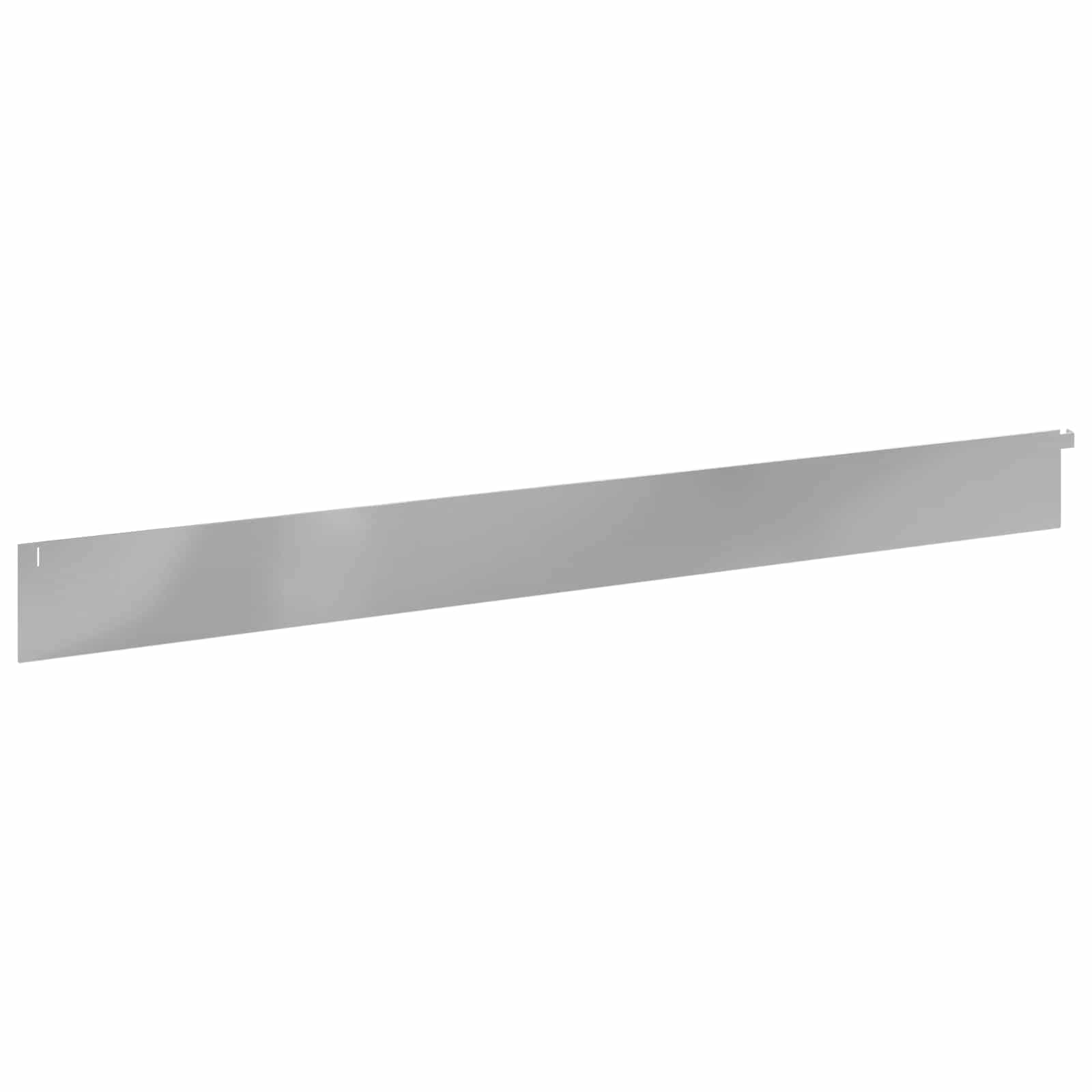 Raseneinfassung 10 pcs 102 x 4 x 4 cm Stahl Schwarz