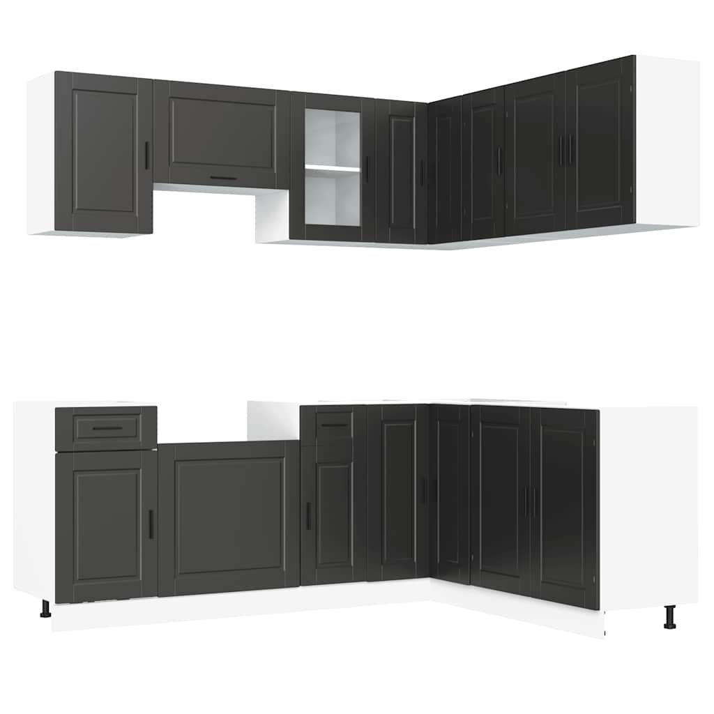 11-tlg. Küchenschrank-Set Porto Weiß Holzwerkstoff