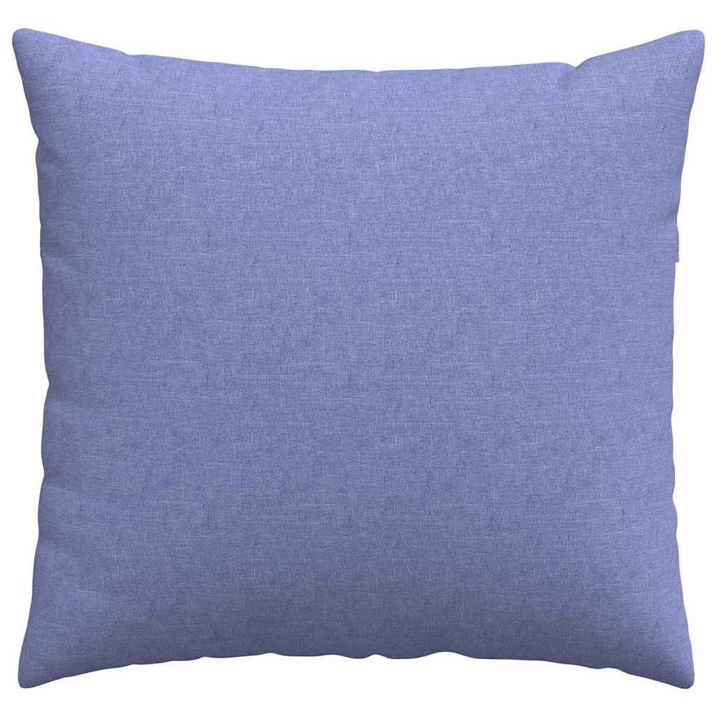 Sofakissen 2 pcs Hellgrau 50 x 30 cm Stoff