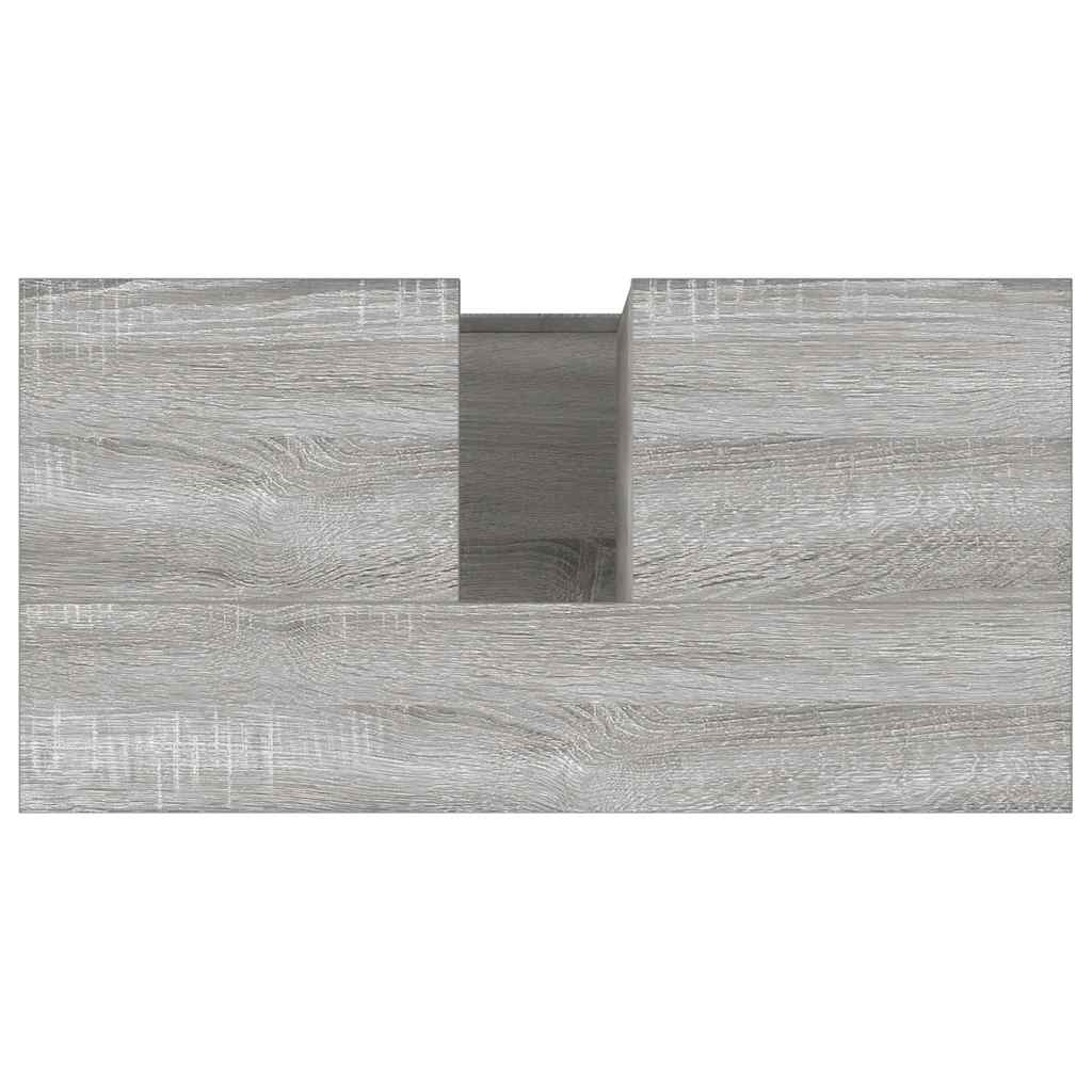 Badschrank Weiß 65x33x60 cm Holzwerkstoff