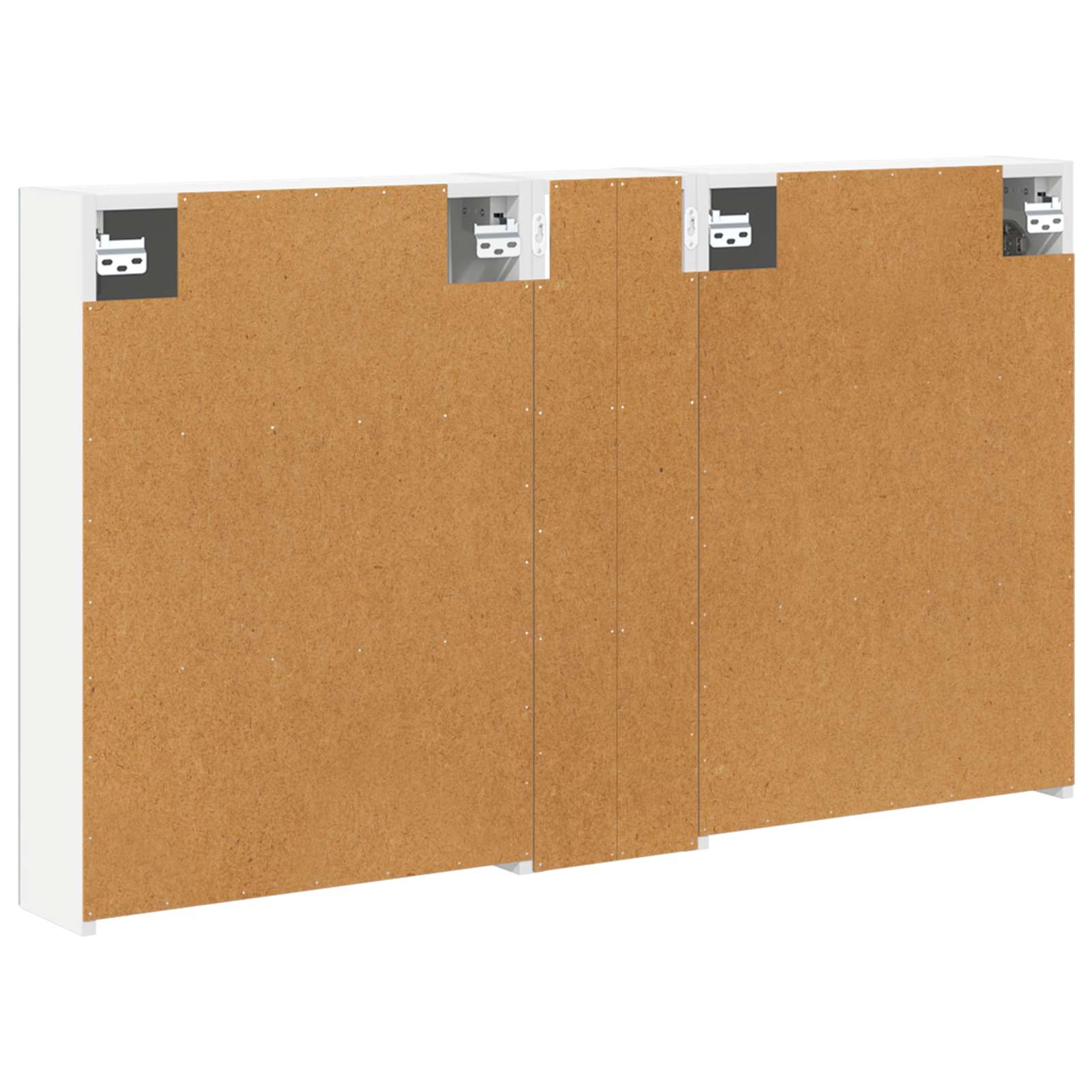 Badezimmerschrank-Set 3 pcs 80 x 10,5 x 50 cm Holzwerkstoff