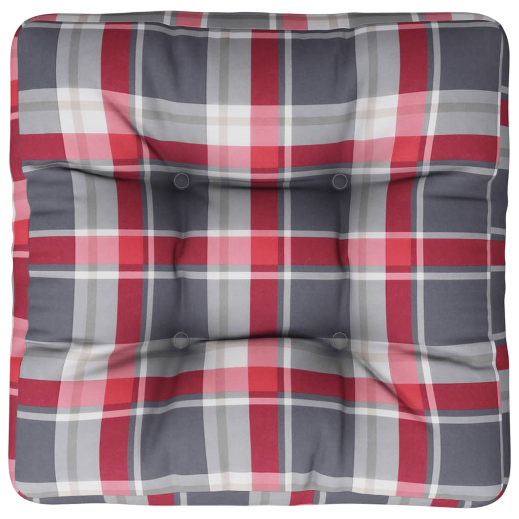 Palettenkissen Blau Weiß Gestreift 58x58x10 cm Oxford-Gewebe