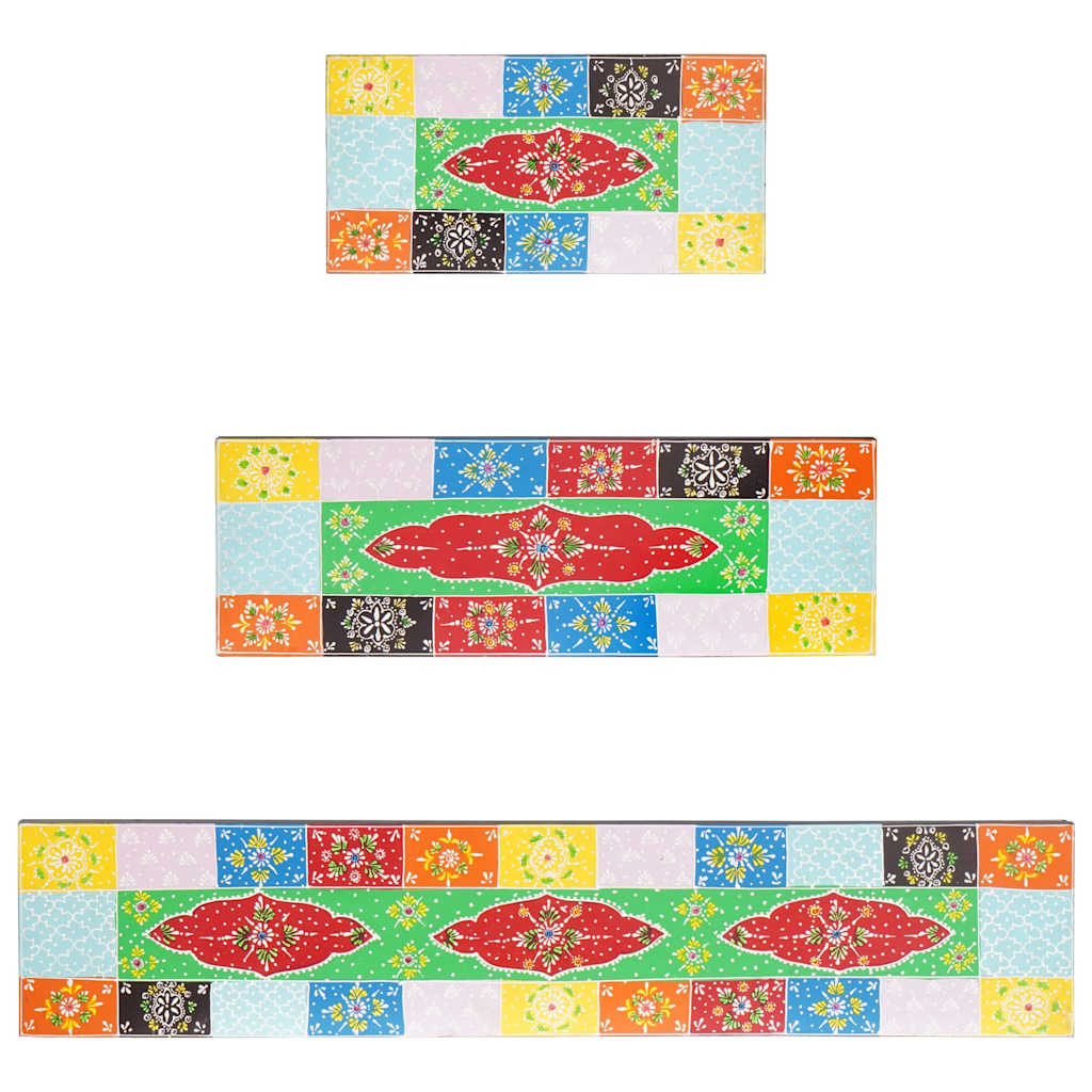 Wandregale Mehrfarbig 40 x 20 x 6 cm Massivholz Mango