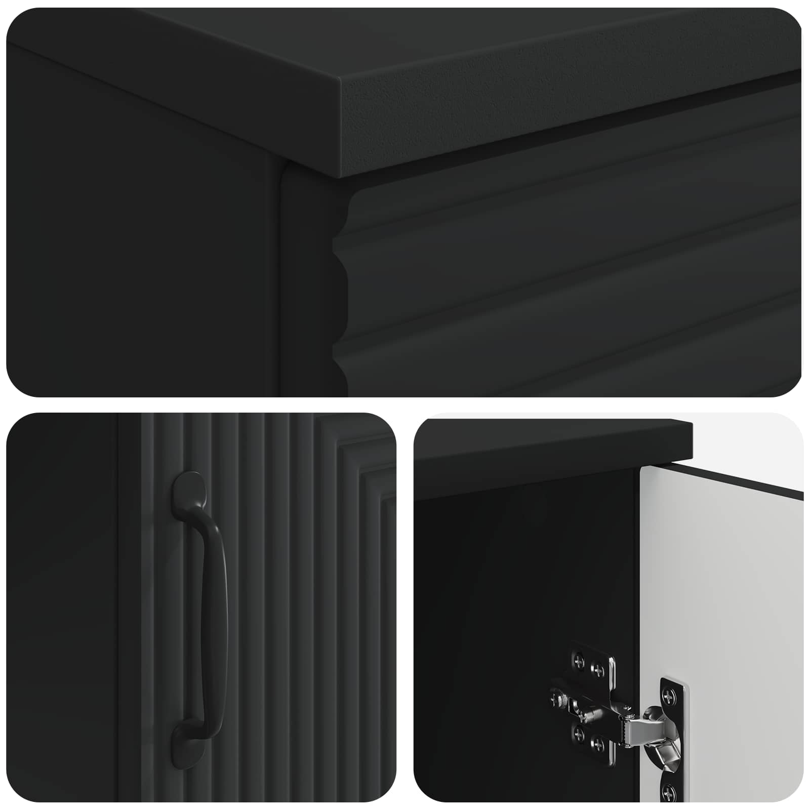 Schreibtisch mit Regal Schwarz 142,5 x 50 x 75 cm Holzwerkstoff