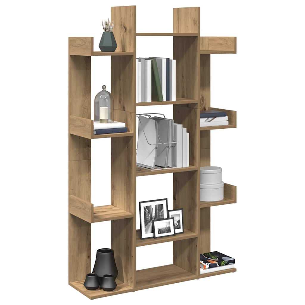 Bücherregal Weiß 86x25,5x140 cm Holzwerkstoff