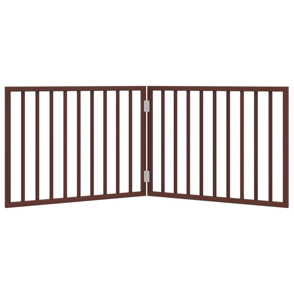 Hundegitter Faltbar 3 Paneele 150 cm Pappelholz