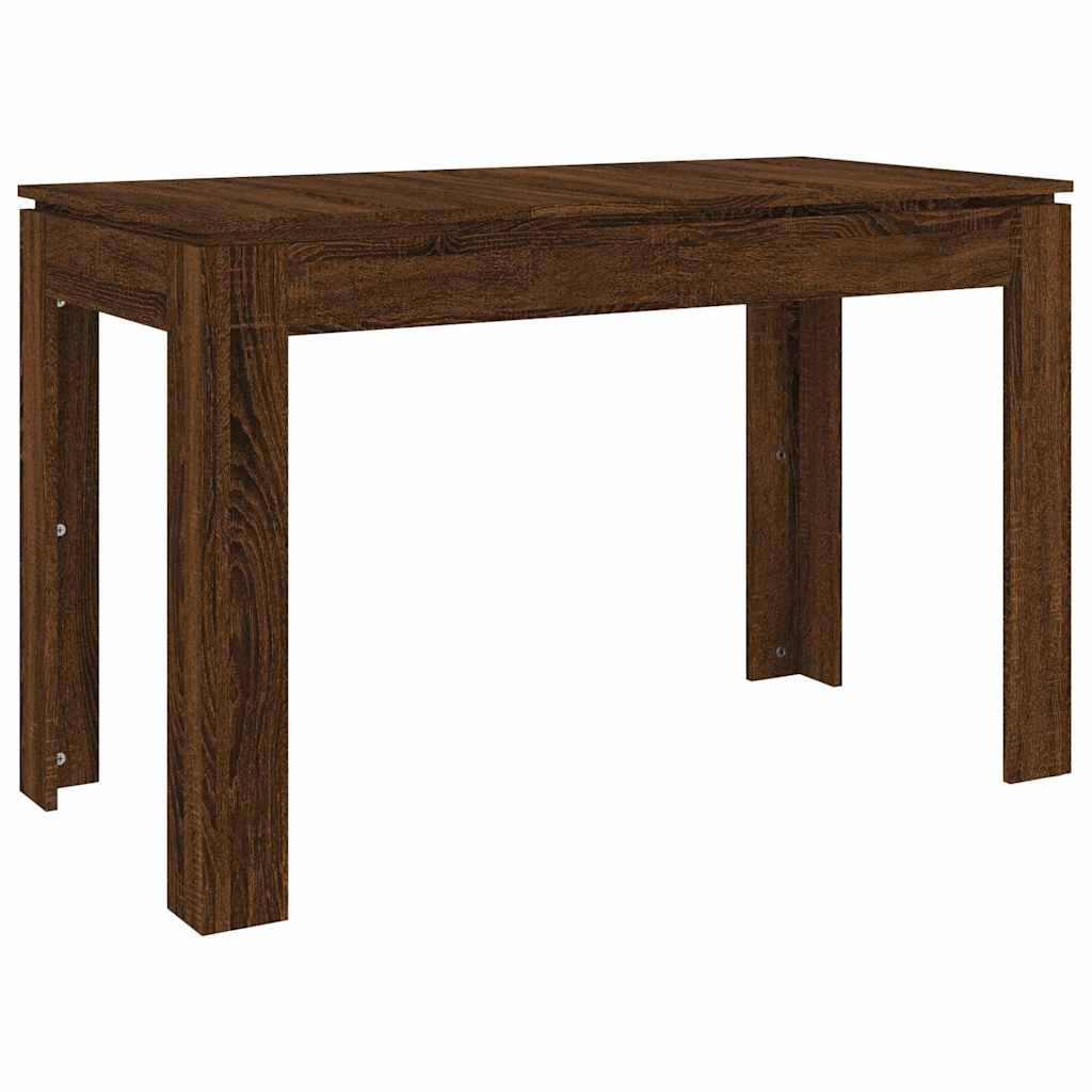 Esstisch Weiß 120x60x76 cm Holzwerkstoff