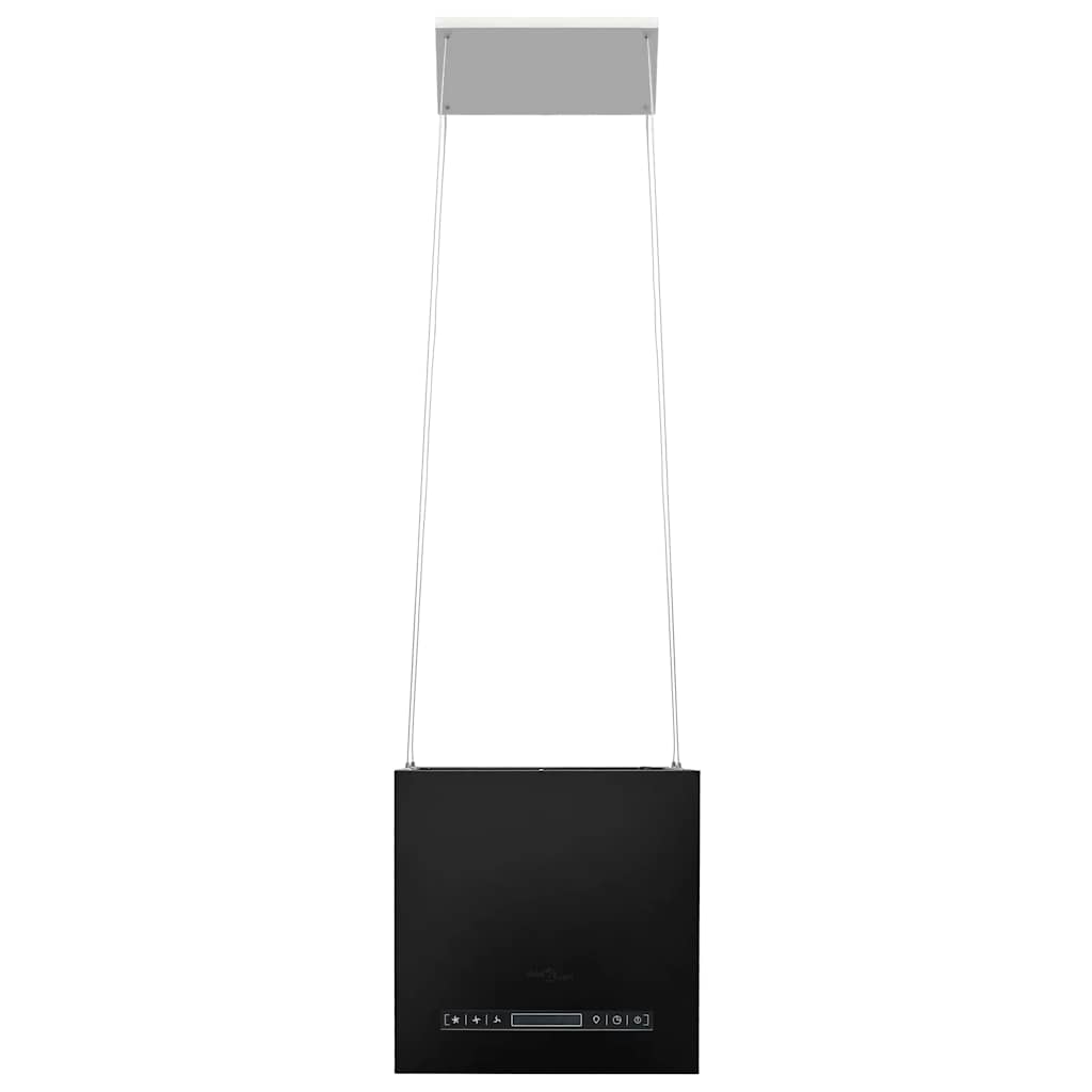 Hängende Inselhaube Touch-Sensor LCD 37 cm Edelstahl