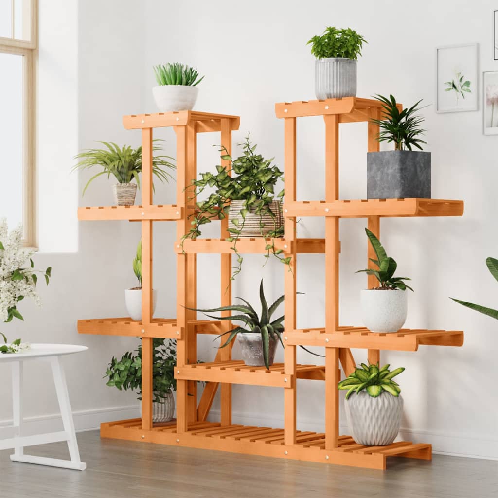 Blumenständer 110x25x96 cm Massivholz Tanne