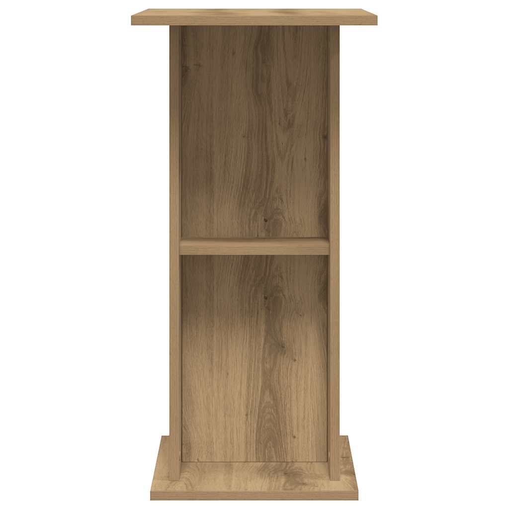Aquariumständer Weiß 60,5x36x72,5 cm Holzwerkstoff