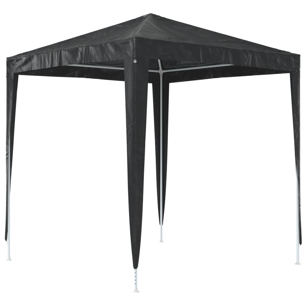 Party-Zelt 200 x 200 x 240 cm Rot PE und Stahl