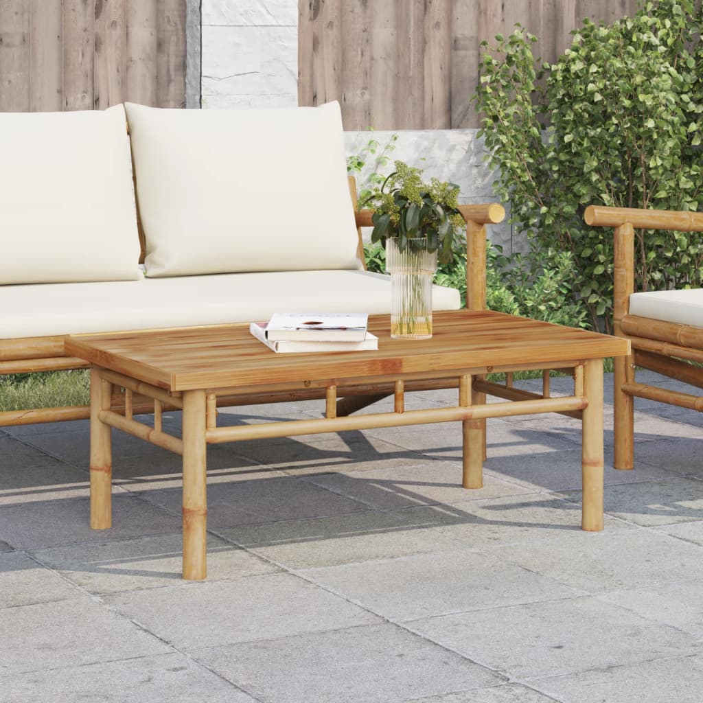 Couchtisch 45x45x35 cm Bambus