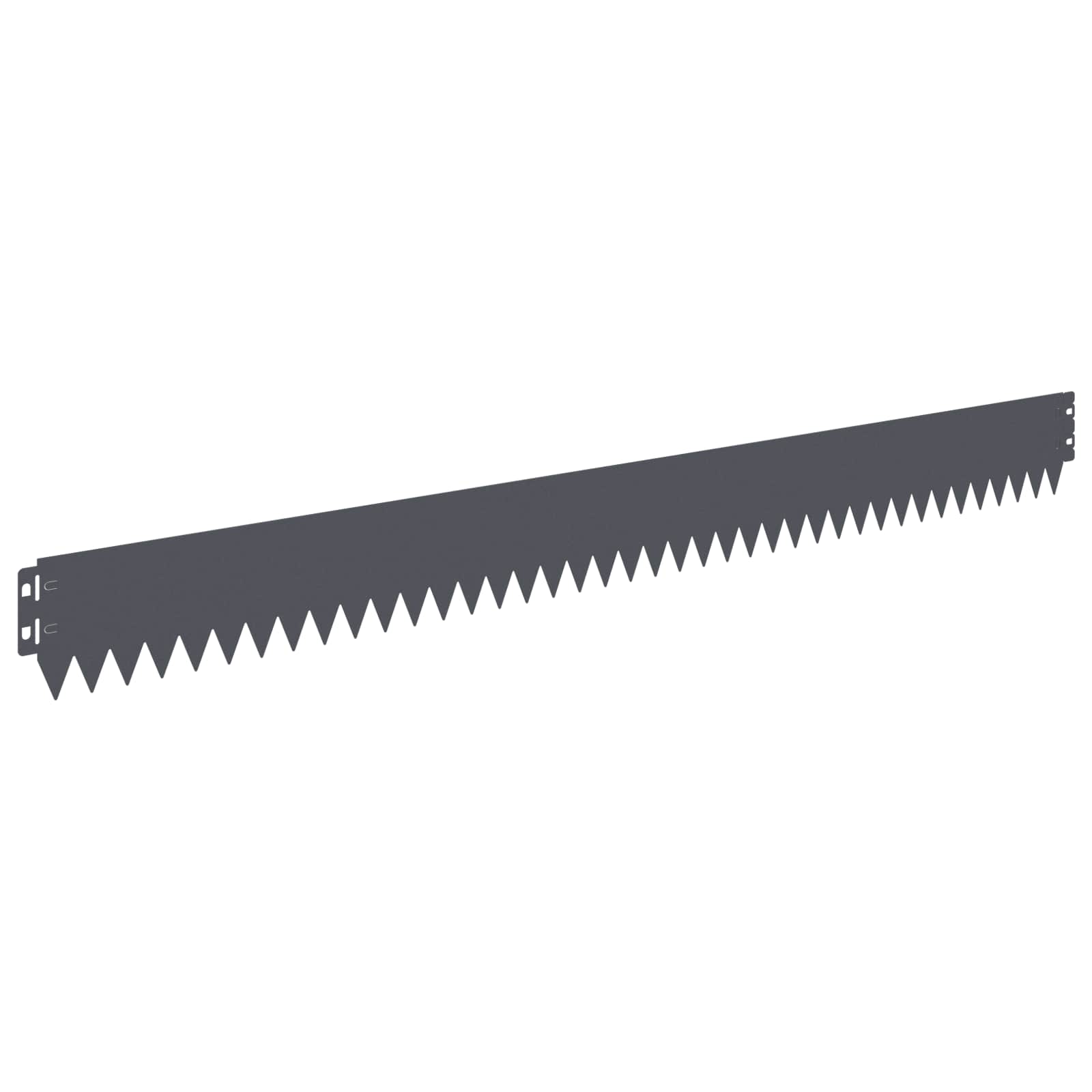 Raseneinfassung 10 pcs 103 x 10 cm Stahl Schwarz