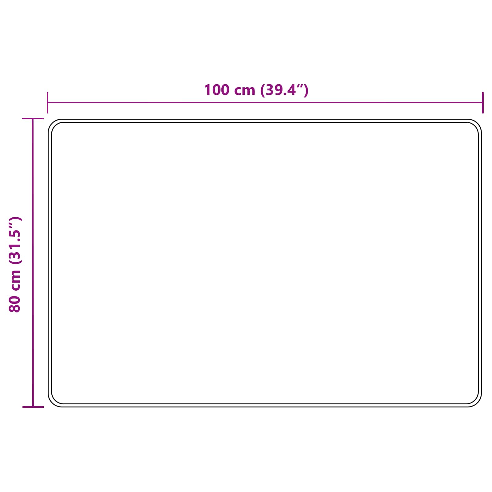 Teppich Waschbar Mehrfarbig 160x230 cm