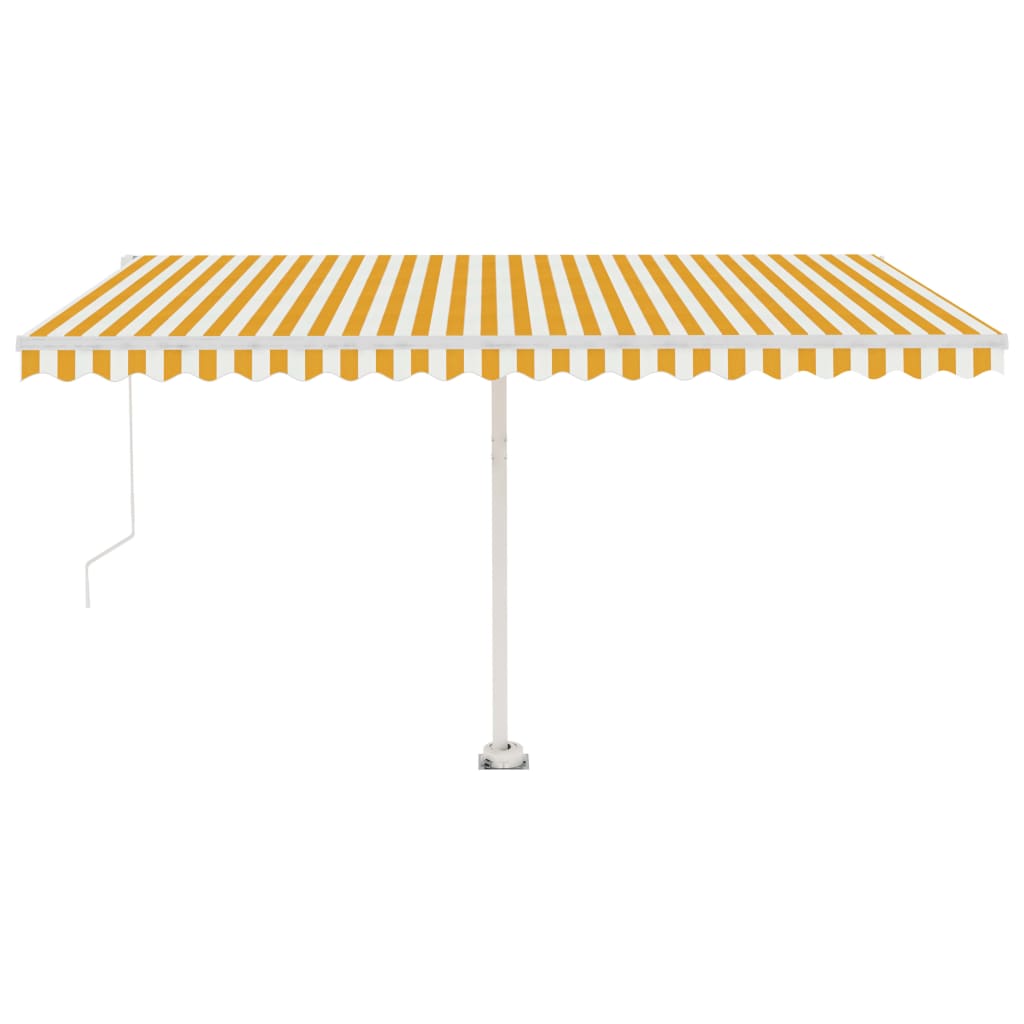 Standmarkise Manuell Einziehbar 300x250 cm Creme