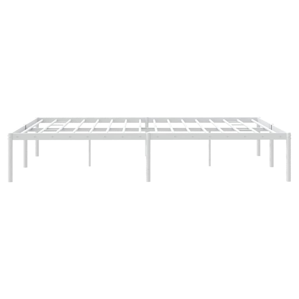 Bettgestell Metall Schwarz 75x190 cm