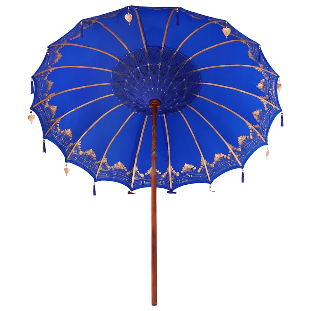 Balinesischer Sonnenschirm Creme 185 x 185 x 260 cm