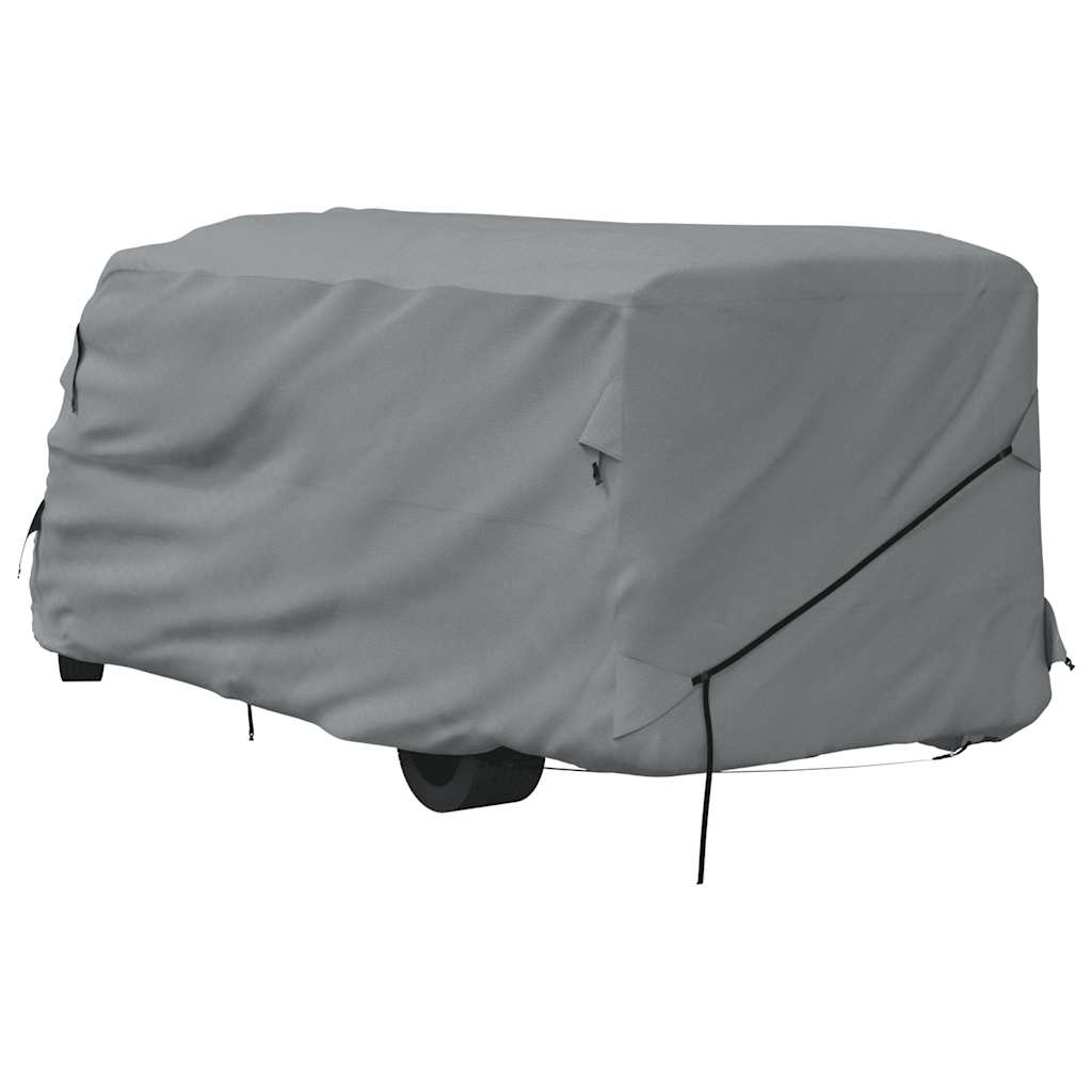Schutzhülle für Wohnmobil Grau 570x235x275 cm Vliesstoff