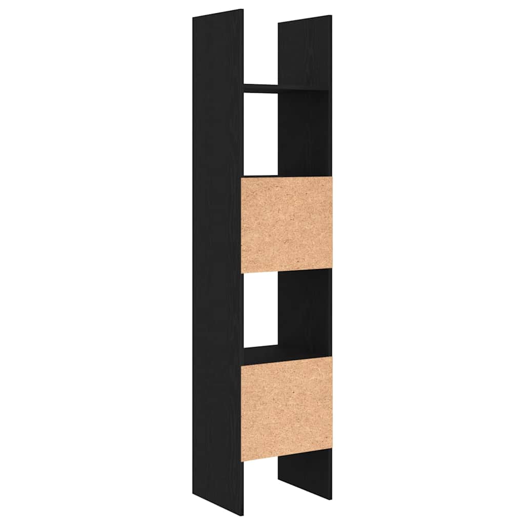 Bücherregal Weiß 40x35x180 cm Holzwerkstoff