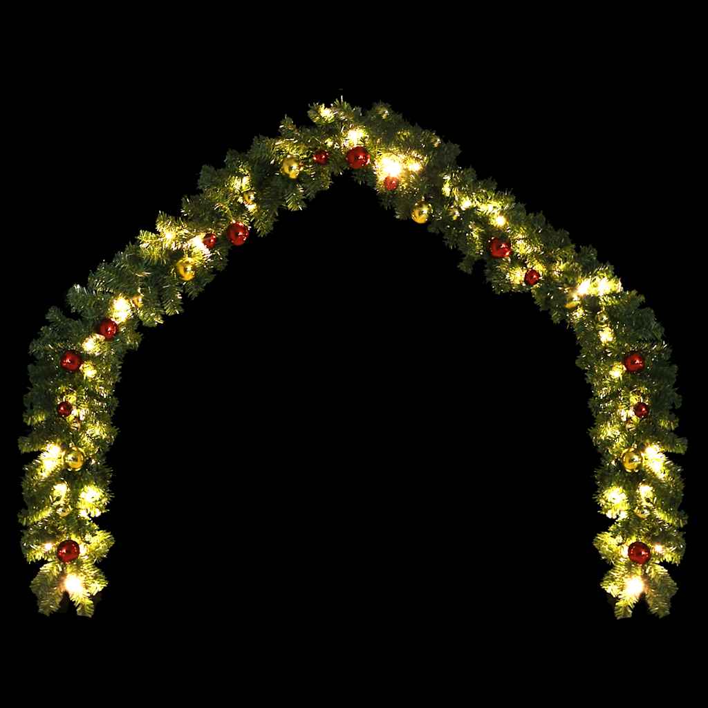 Weihnachtsgirlande mit LED-Leuchten 5 m