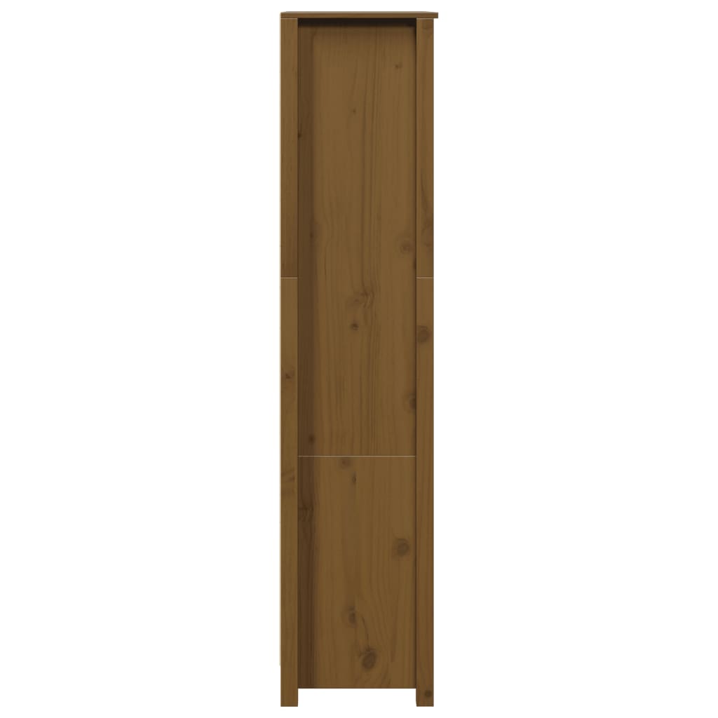 Highboard 80x35x154 cm Massivholz Kiefer