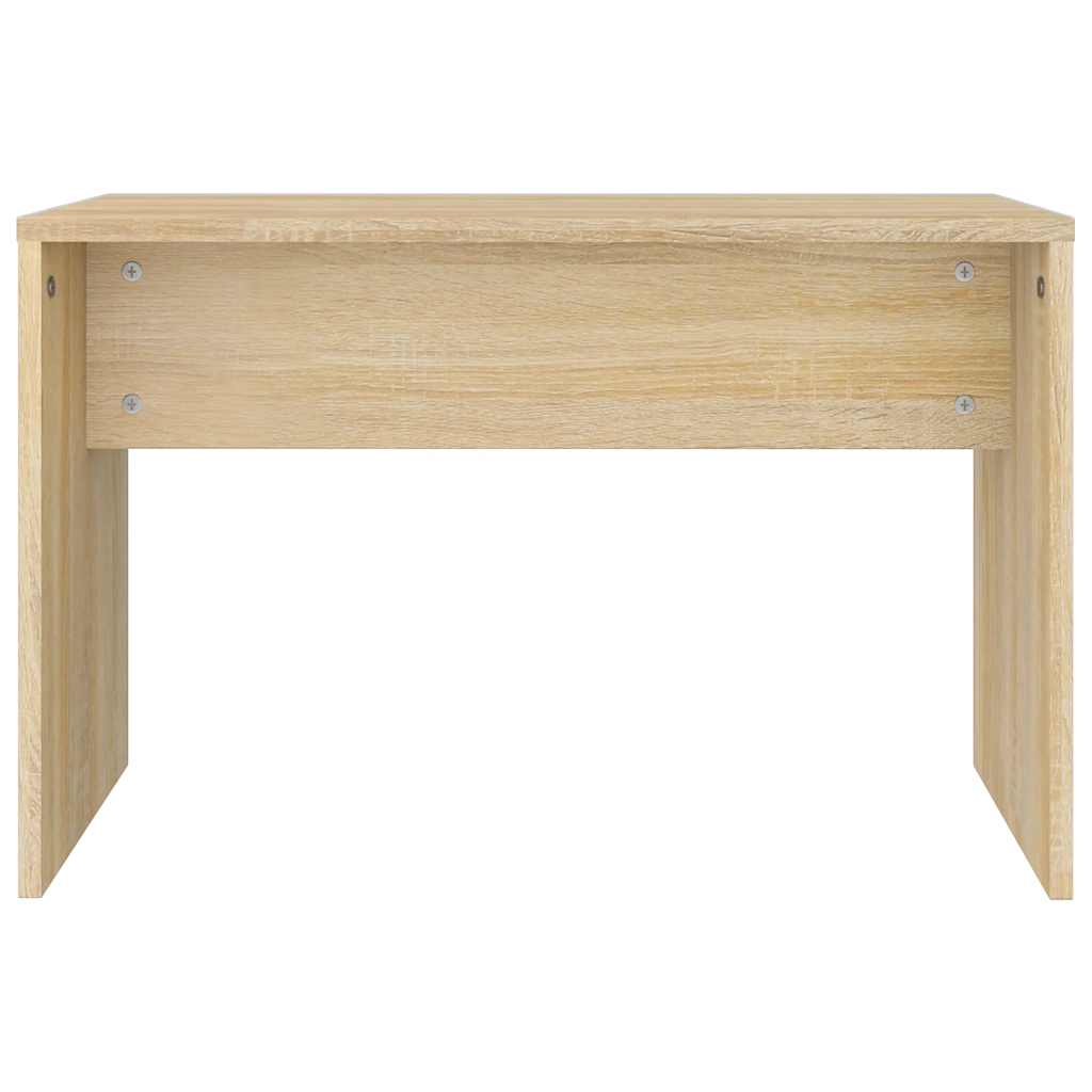 Schminktisch-Set Weiß 74,5x40x141 cm