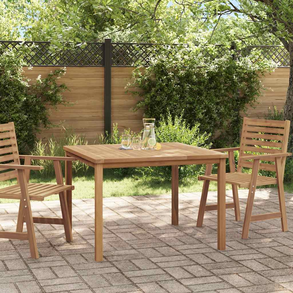 Garten-Esstisch 140x80x77 cm Massivholz Teak