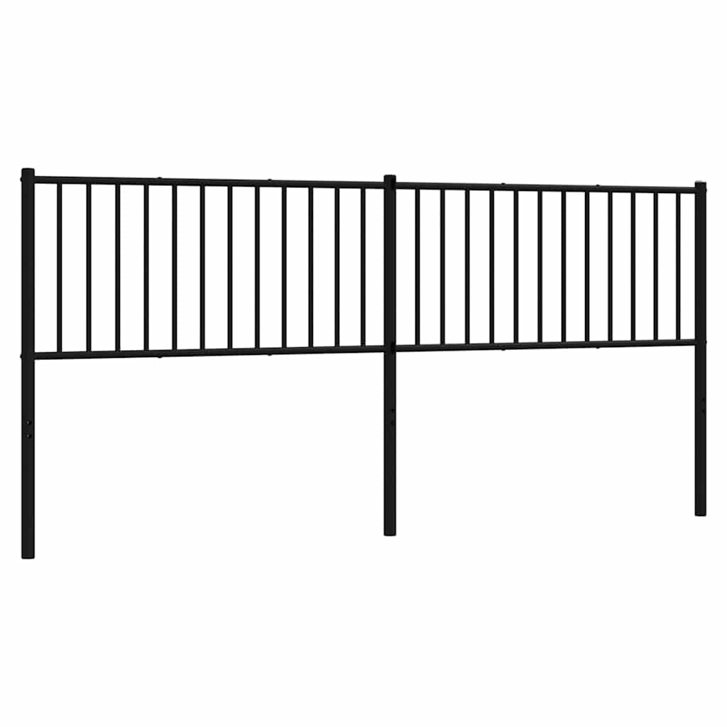 Ersatz-Kopfteil Metall Schwarz 75 cm
