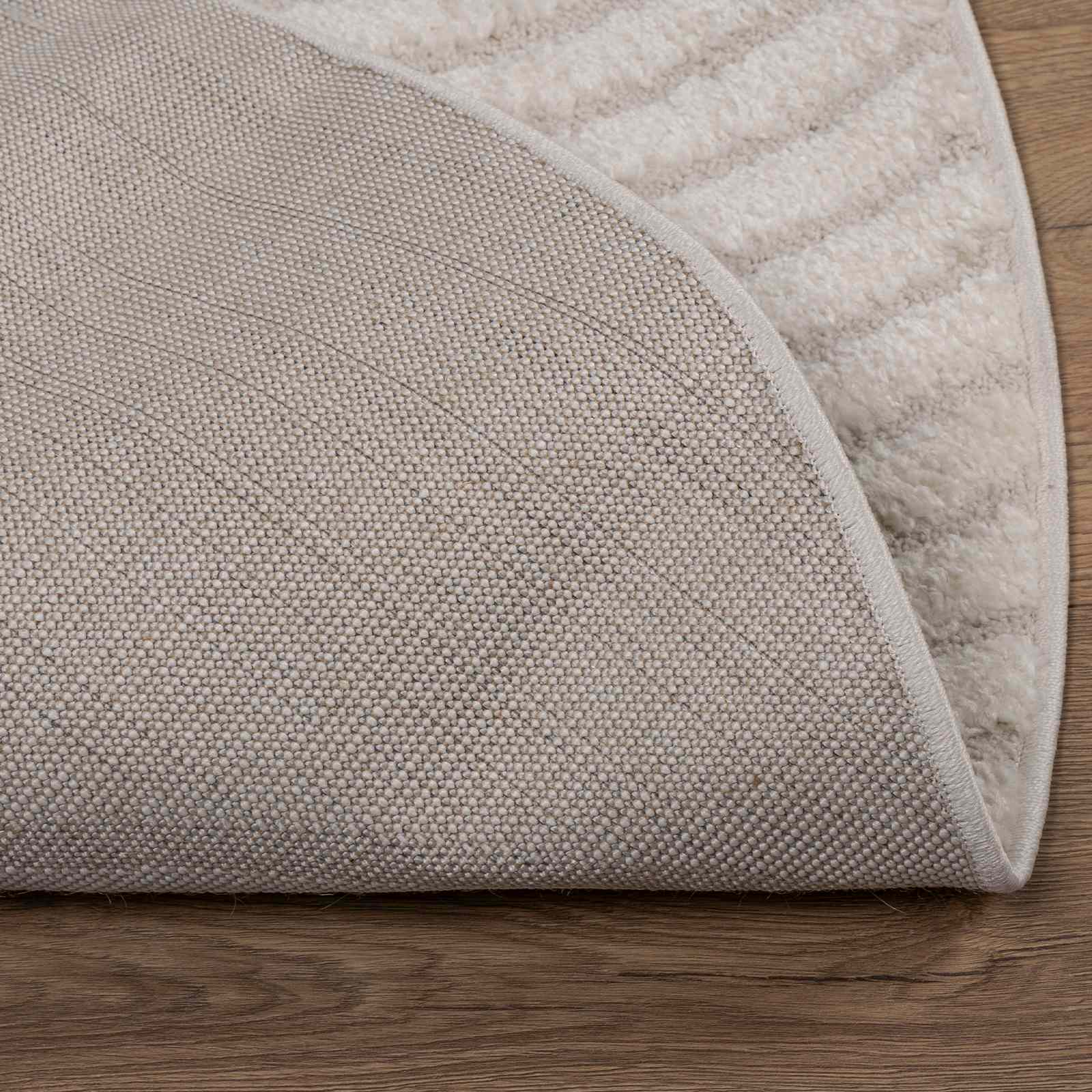 Bereichsteppiche Rechtwinklig GALATI Creme 150 x 80 cm