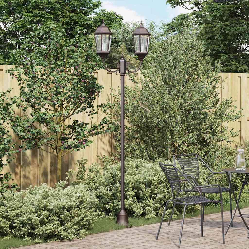 Garten-Licht Vintage gebürstetes Grün 57 x 49 x 241 cm