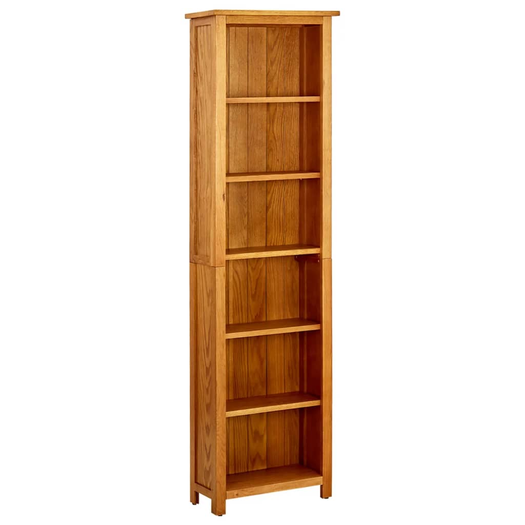 Bücherregal 45x22,5x82 cm Eiche Massivholz