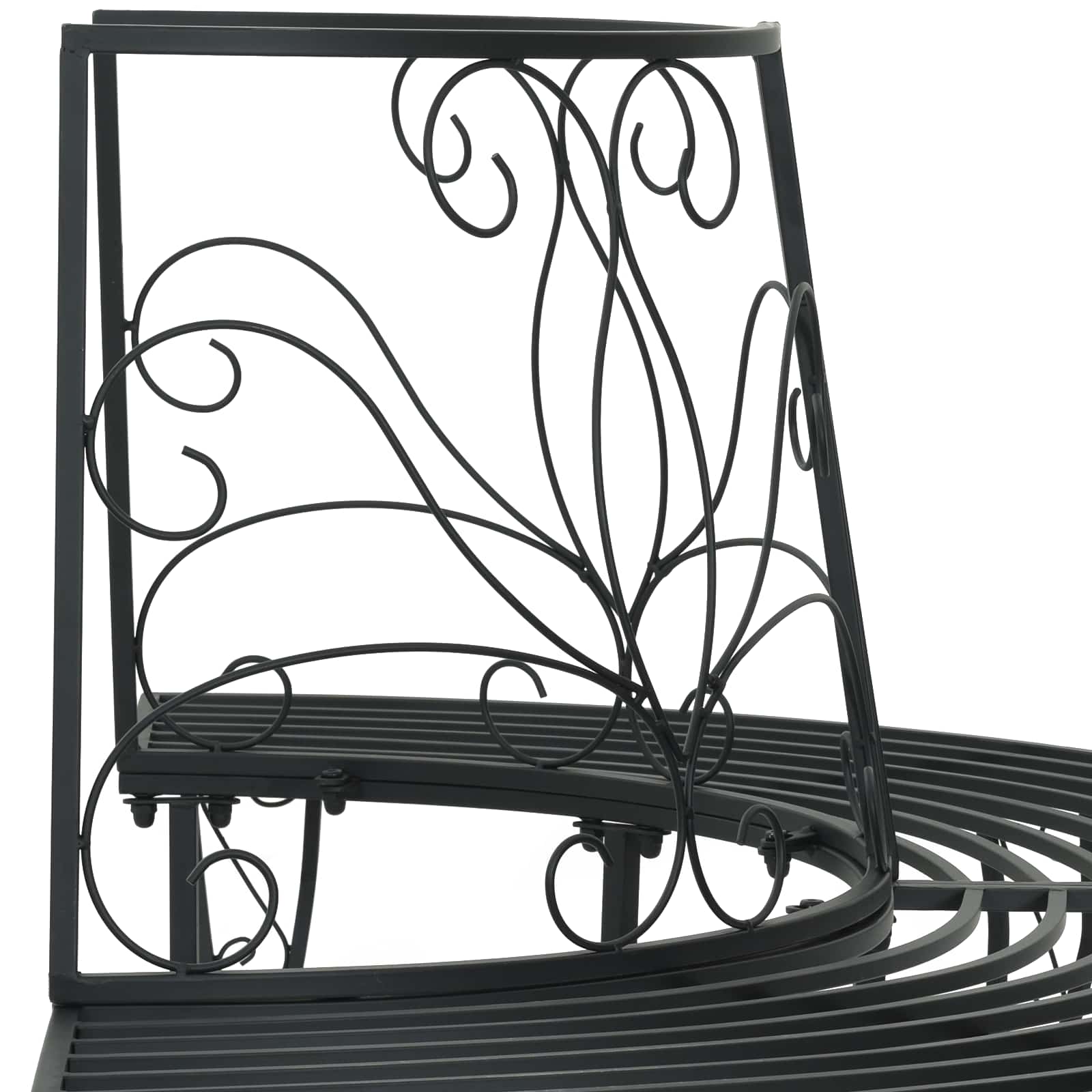 Baumbank 160 cm Stahl