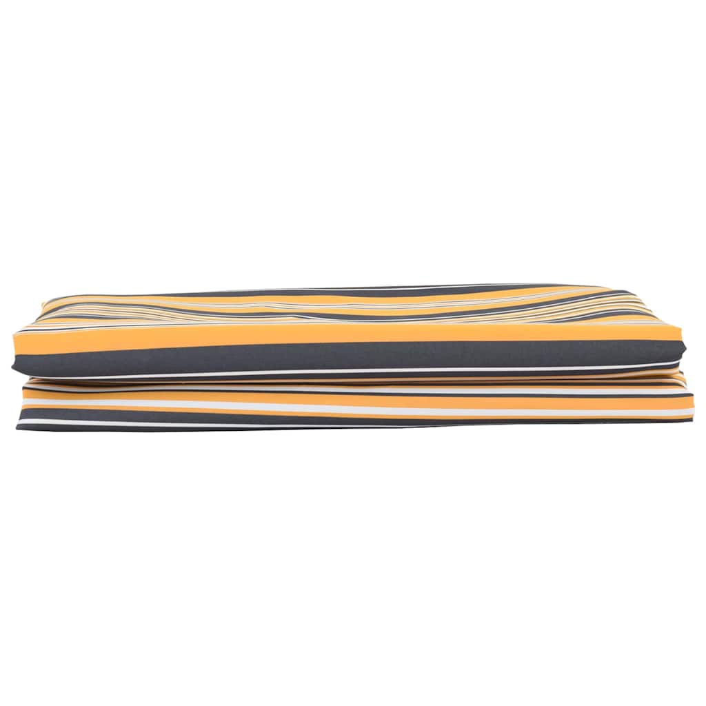 Markisenersatzstoff Blau und Weiß 1000 x 160 cm Polyester