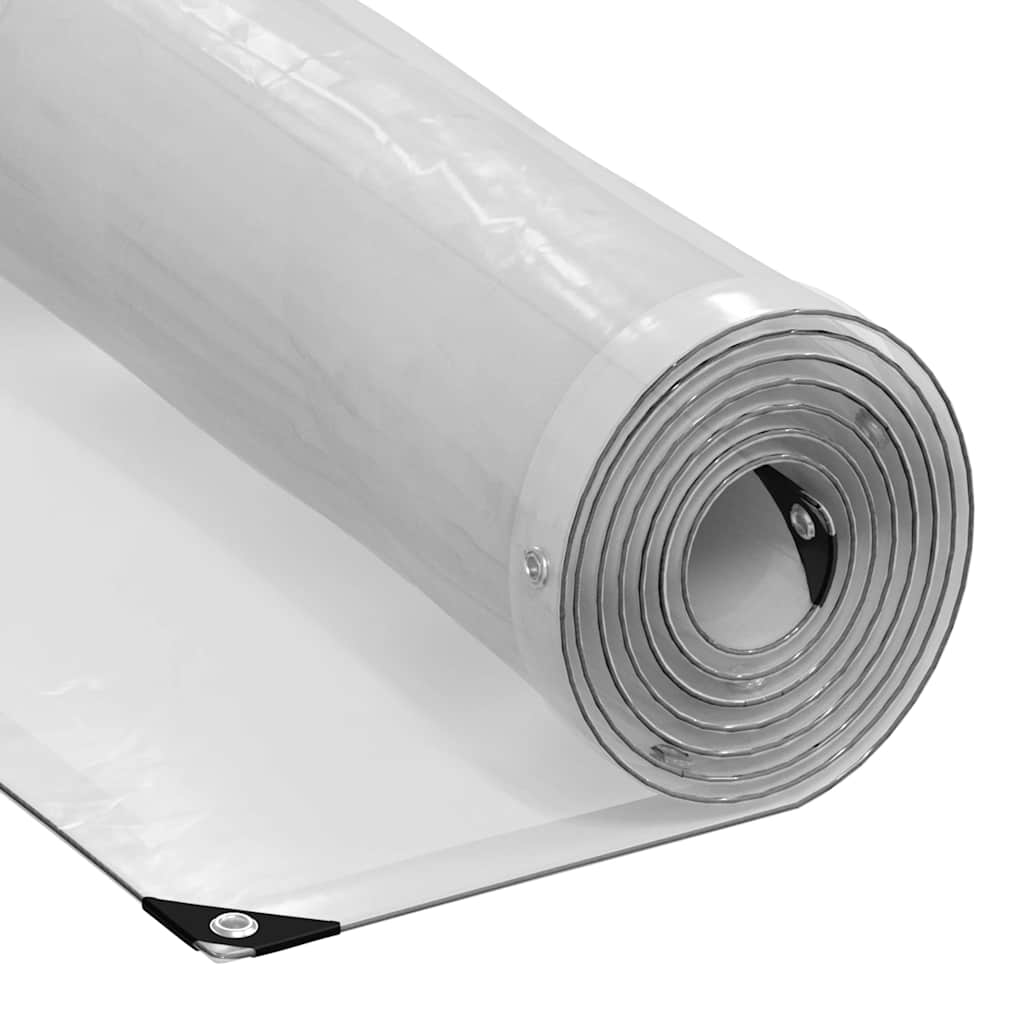 Transparente Plane mit Ösen 1x2 m Polyethylen