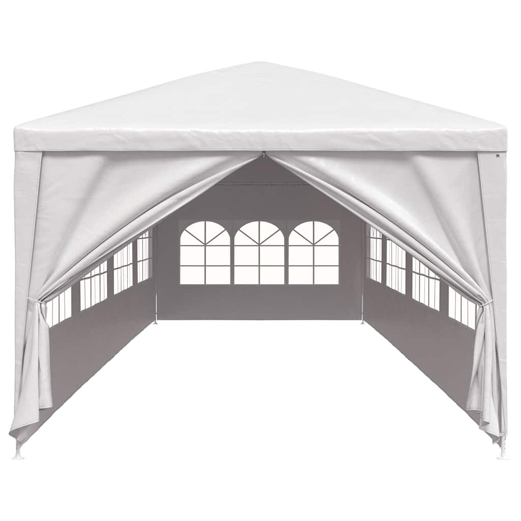 Party-Zelt 400 x 300 x 255 cm Rot PE und Stahl