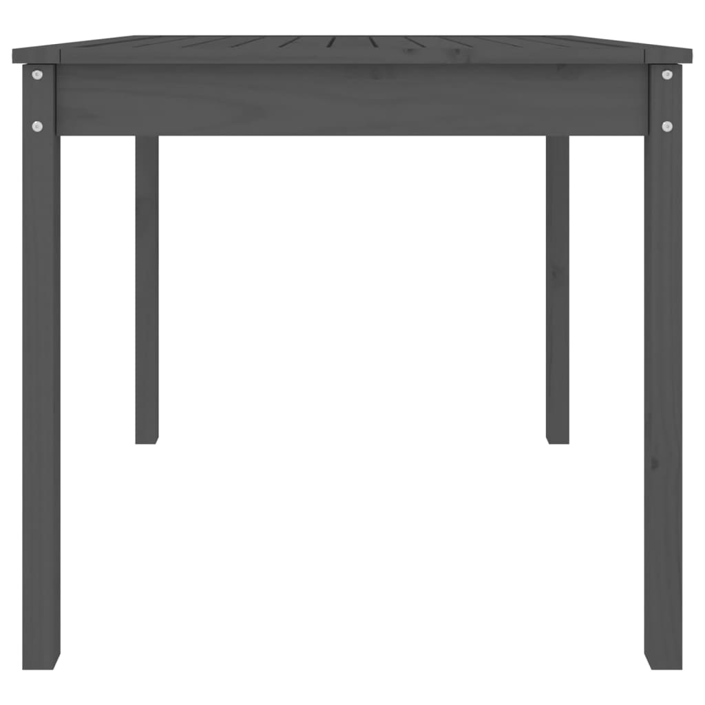 Gartentisch 82,5x82,5x76 cm Massivholz Kiefer