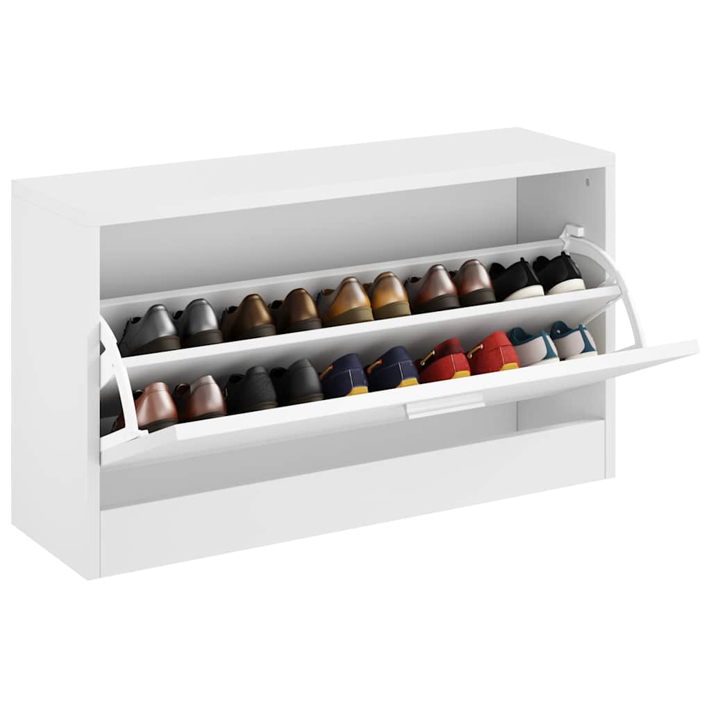 Schuhbank Eiche 80x24x45 cm