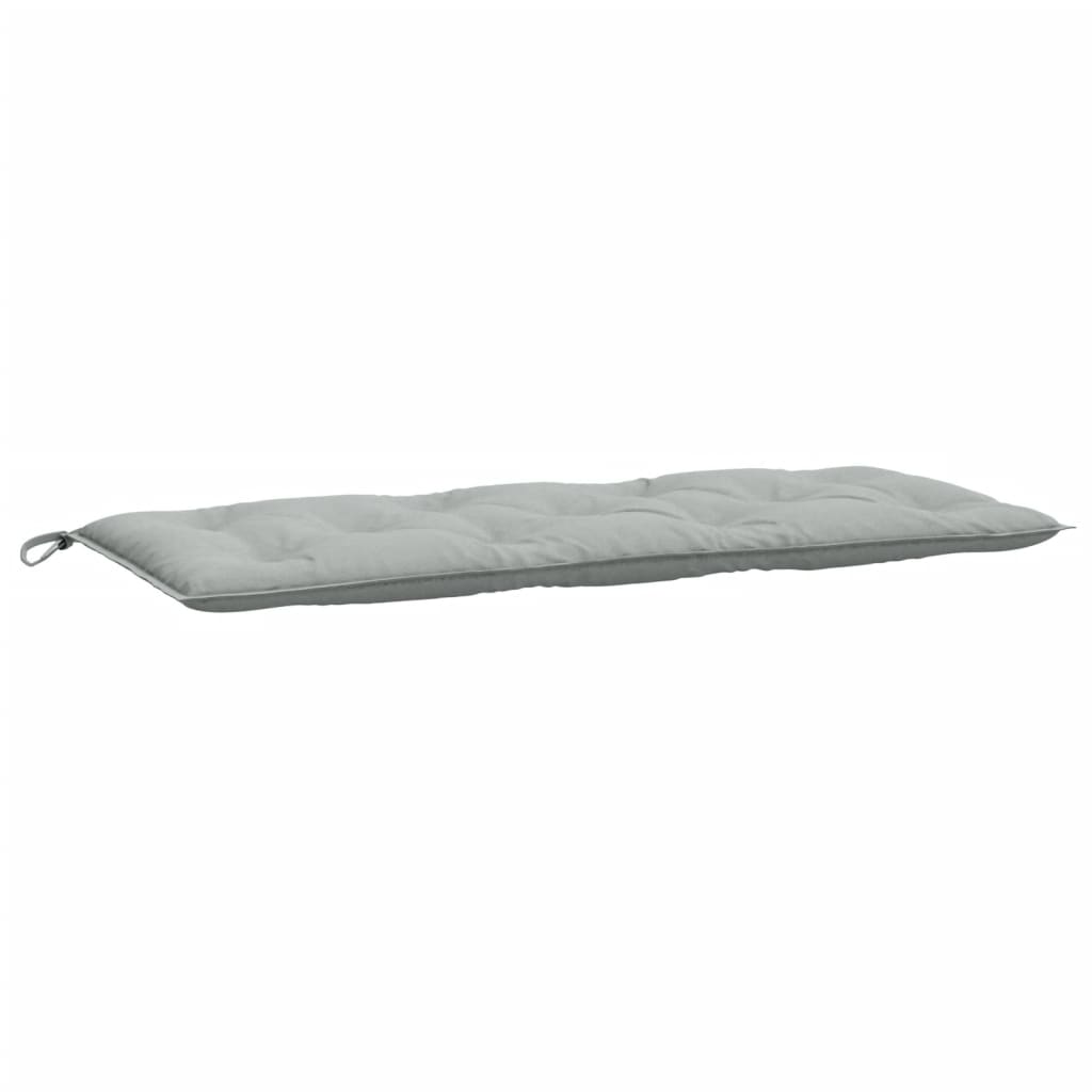 Gartenbank-Auflagen 2 Stk. Melange Anthrazit 100x50x7 cm Stoff