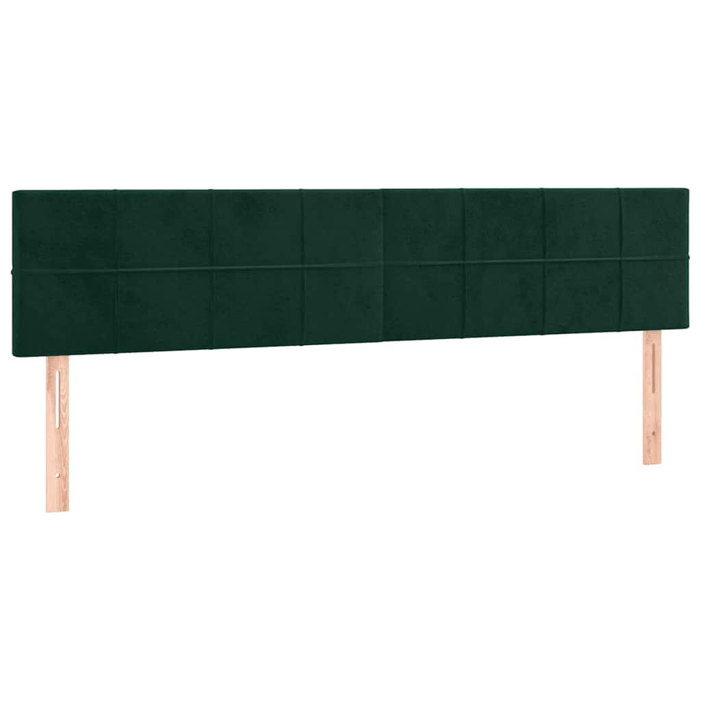 Kopfteil Hellgrau 80x5x118/128 cm Samt