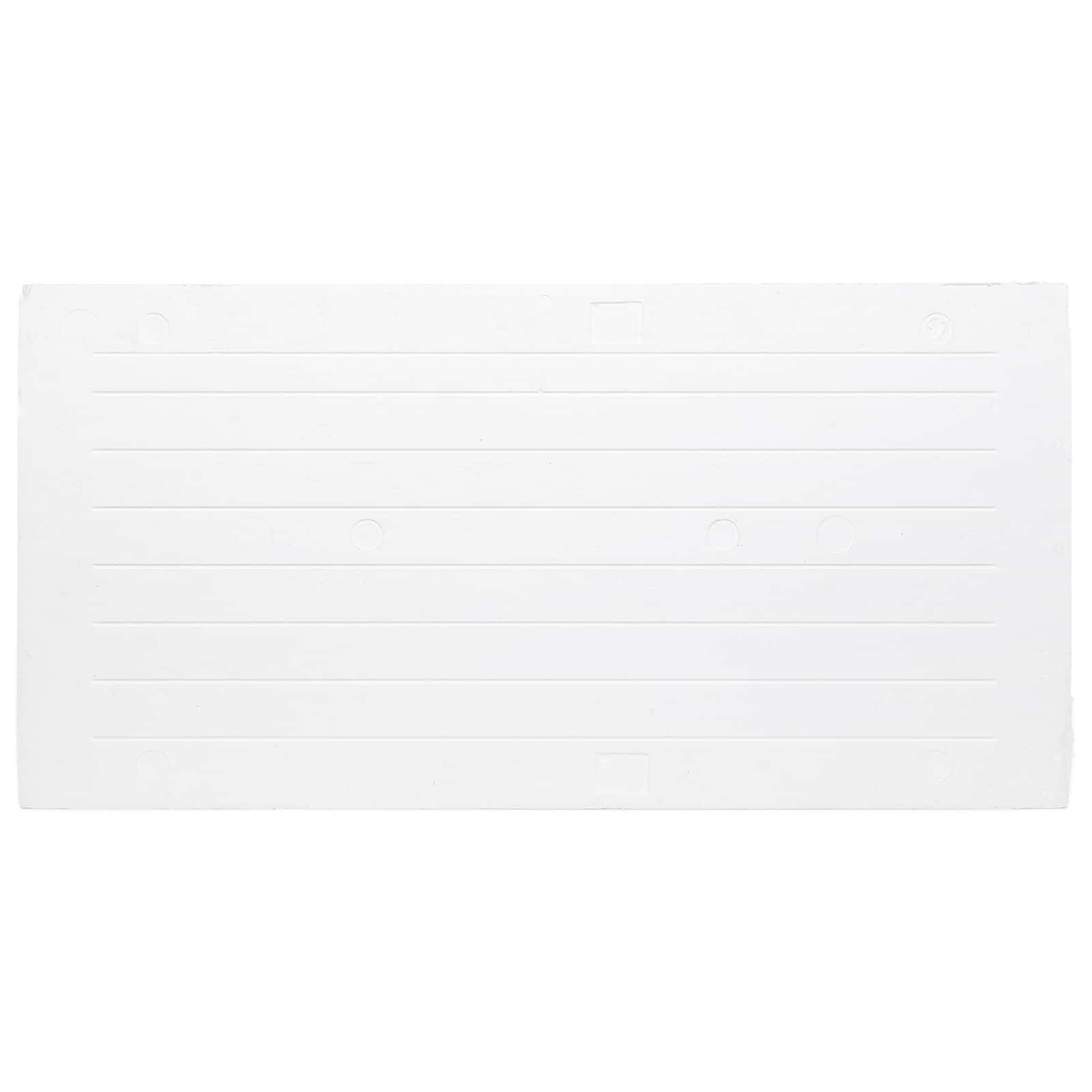 Wandpaneele 10 pcs Ziegel 100 x 50 cm EPS-Schaum