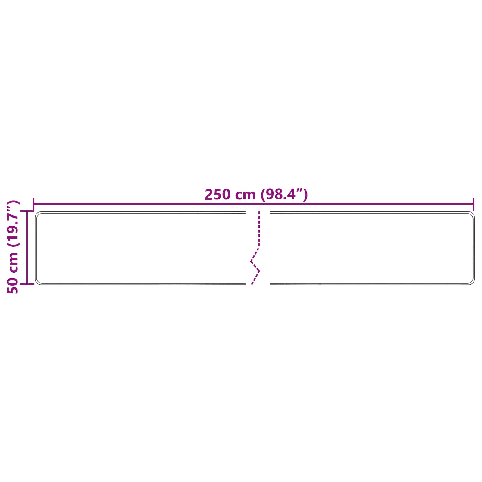Teppich Waschbar Mehrfarbig 160x230 cm