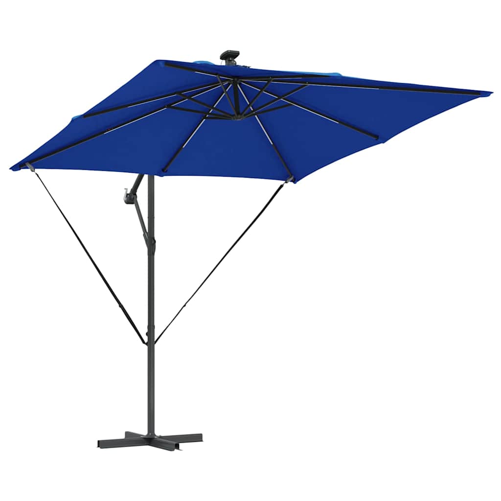 Sonnenschirm Sand 249 x 249 x 250 cm Polyester und Aluminium