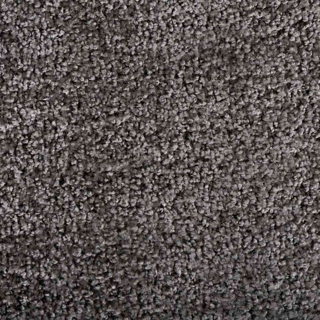 Fußmatte Anthrazit 60 x 40 x 1,2 cm Teddystoff