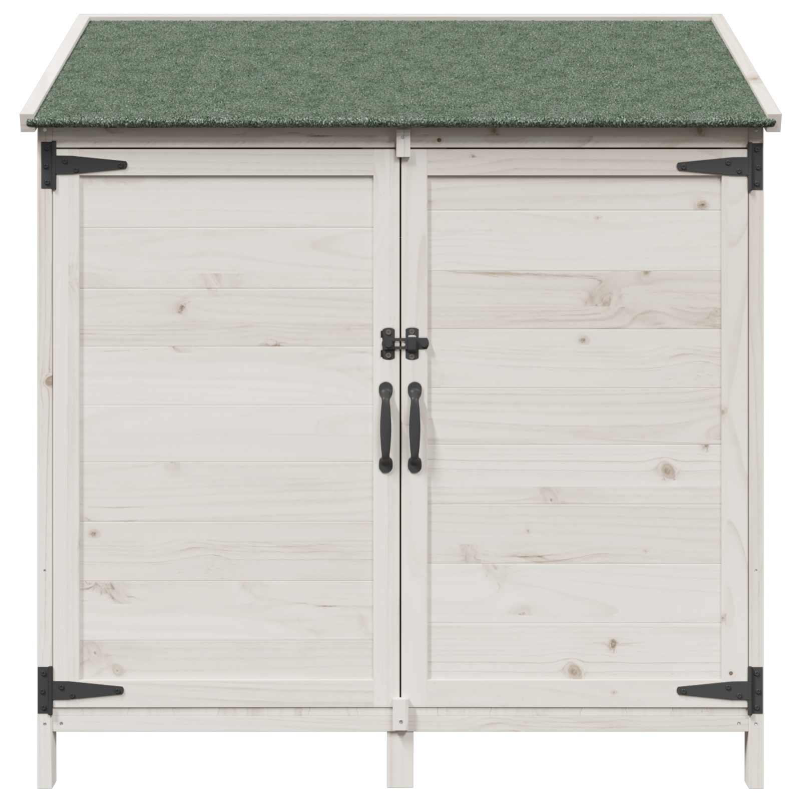 Gartenschuppen Natur 59 x 56 x 113,5 cm Massivholz aus Fichte