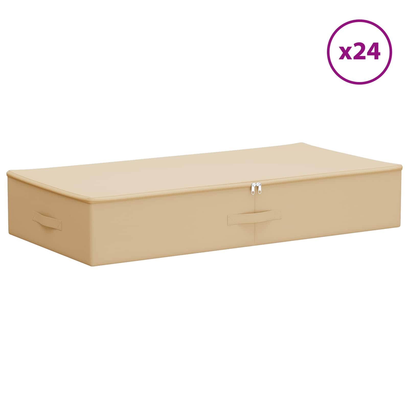 Aufbewahrungsbox Stoff 50x30x25 cm Anthrazit