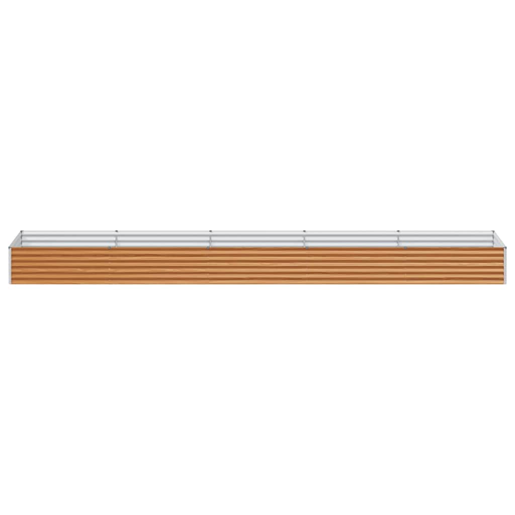 Garten-Hochbeet 100 x 50 x 36 cm Cortenstahl