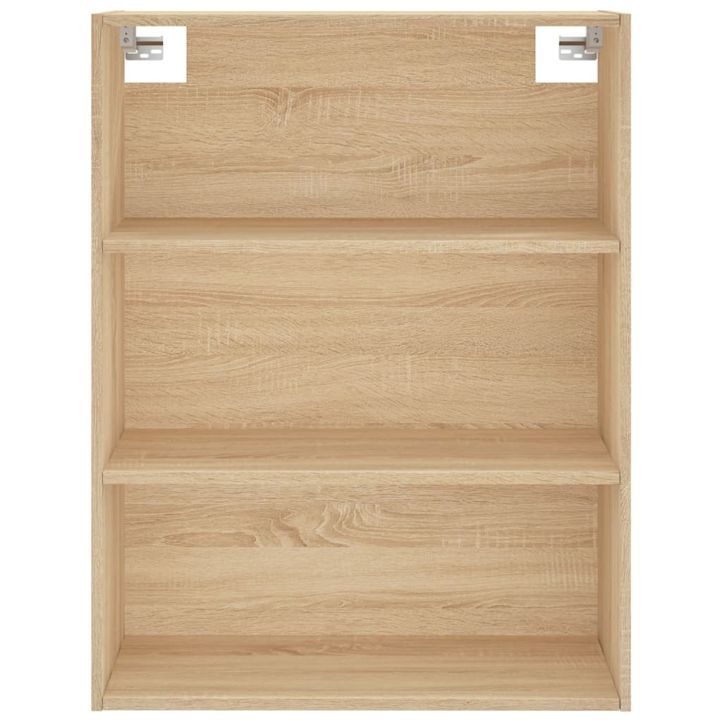 Highboard Betongrau 69,5x34x180 cm Holzwerkstoff