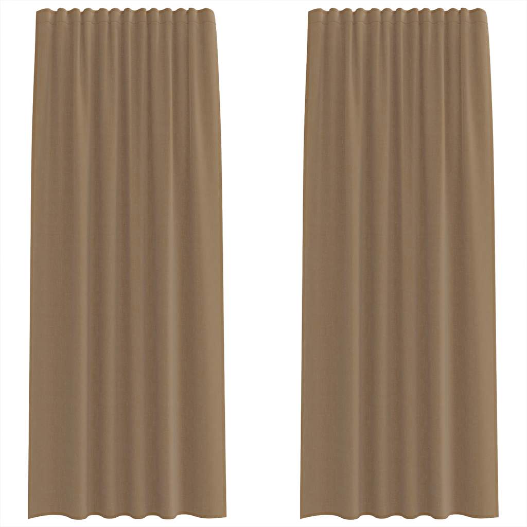 Voile Vorhänge mit Ösen 2 Stk. Apfelgrün 140x140 cm