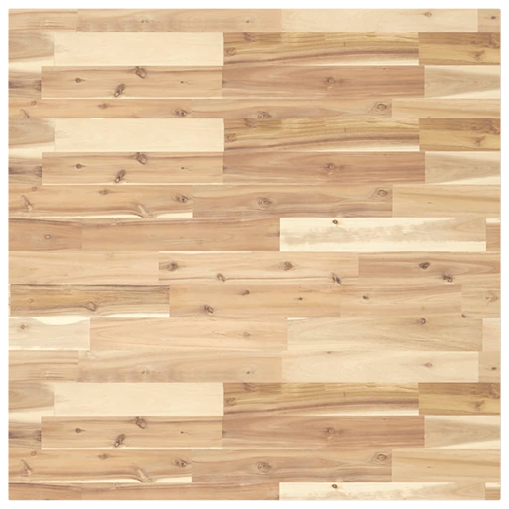 Tischplatte Rund Ø40x2 cm Massivholz Akazie